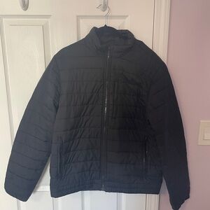 EUC - GAP Black Quilted Puffer Jacket